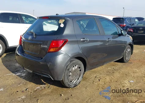 2015 Toyota Yaris L from USA, damaged, VIN VNKKTUD37FA027136